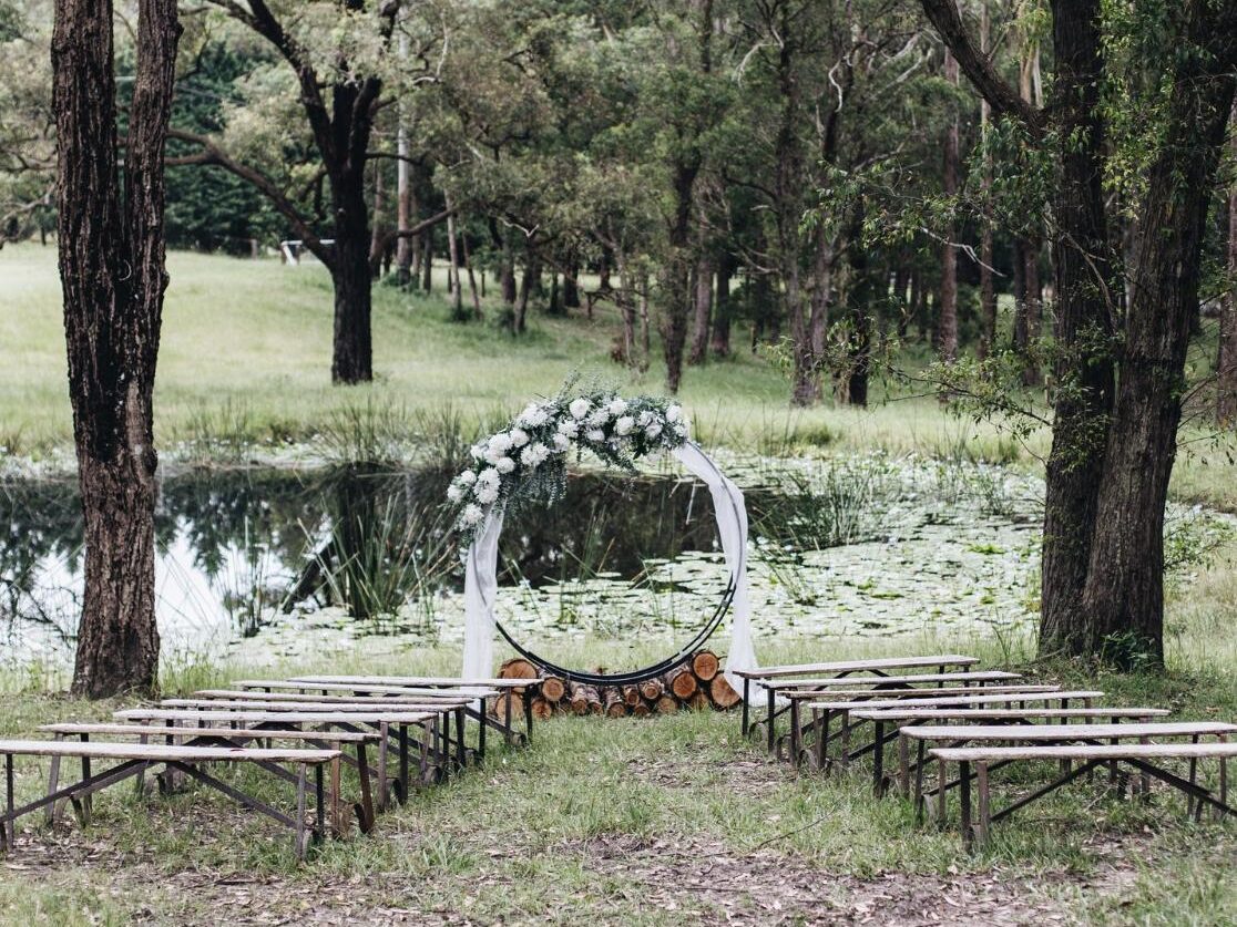 Bundara Farm Berry accommodation can host weddings
